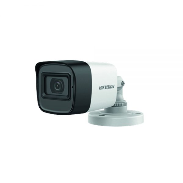 Camera de supraveghere HIKVISION DS-2CE16H0T-ITFS-2.8mm, 5MP, lentila 2.8mm, IR 30m, AUDIO integrat