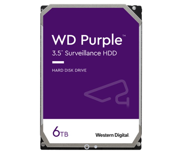 Hard disk 6TB - Western Digital PURPLE WD60PURX